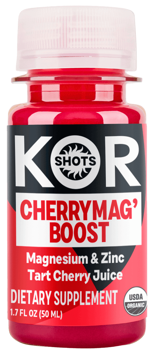 KOR Shots CherryMag Boost dietary supplement bottle